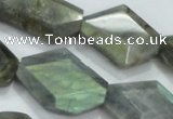 CNG445 15.5 inches 15*20mm – 20*32mm faceted nuggets labradorite beads