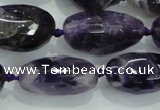 CNG476 15.5 inches 15*20mm - 25*35mm faceted nuggets amethyst beads