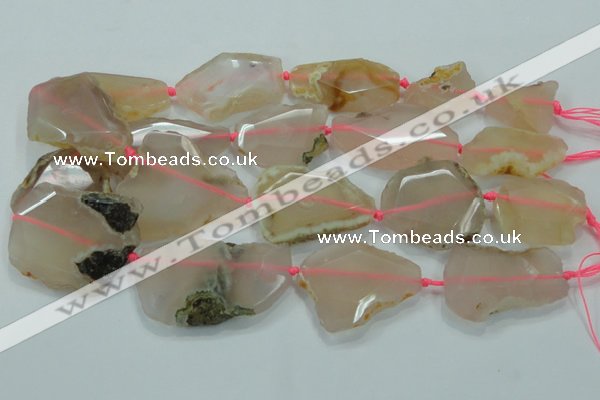 CNG497 15 inches 15*20mm – 25*42mm faceted nuggets agate beads