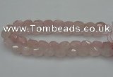 CNG5003 15.5 inches 12*16mm - 15*20mm faceted nuggets rose quartz beads