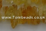 CNG5020 15.5 inches 5*15mm - 8*25mm nuggets citrine beads