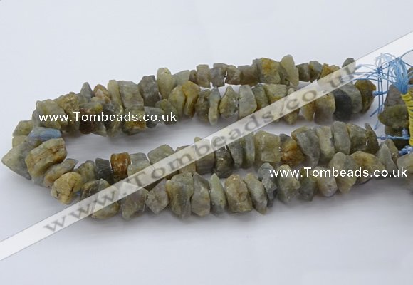 CNG5036 15.5 inches 12*20mm - 15*25mm nuggets labradorite beads