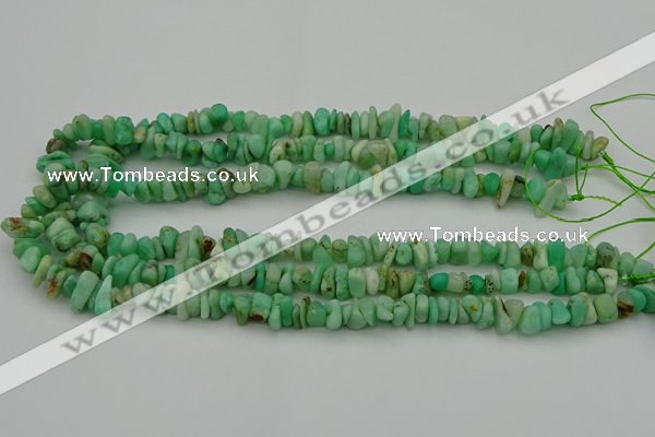 CNG5040 15.5 inches 2*6mm - 5*8mm nuggets Australia chrysoprase beads