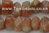 CNG5058 15.5 inches 10*14mm - 12*16mm faceted nuggets sunstone beads