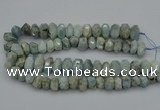 CNG5069 15.5 inches 10*14mm - 14*20mm faceted nuggets aquamarine beads