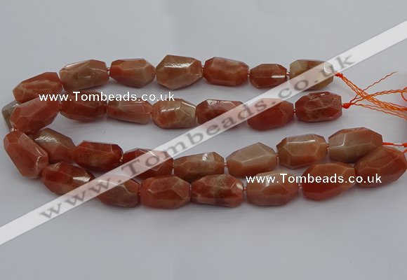 CNG5091 15.5 inches 13*18mm - 15*25mm faceted nuggets sunstone beads