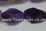 CNG5104 15.5 inches 14*20mm - 18*25mm freeform amethyst beads