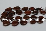 CNG5162 15.5 inches 16*22mm - 30*35mm freeform mahogany obsidian beads