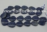 CNG5164 15.5 inches 16*22mm - 30*35mm freeform blue dumortierite beads