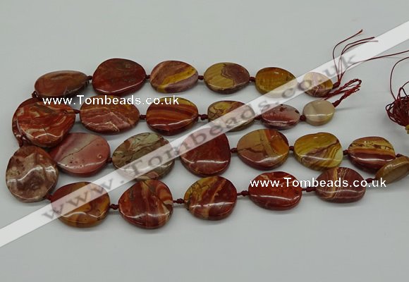 CNG5171 15.5 inches 16*22mm - 30*35mm freeform rainbow stone beads