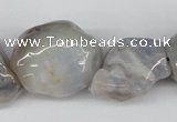 CNG52 15.5 inches 24*30mm nuggets botswana agate gemstone beads