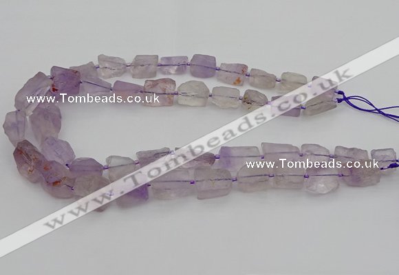 CNG5242 15.5 inches 8*12mm - 15*25mm nuggets amethyst beads