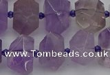 CNG5273 15.5 inches 12*16mm - 15*20mm faceted nuggets amethyst beads