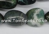 CNG53 15.5 inches 12*18mm - 24*30mm nuggets grass agate beads