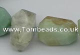 CNG5437 15.5 inches 12*16mm - 18*25mm faceted nuggets amazonite beads