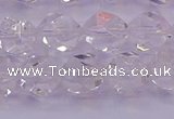 CNG5472 15.5 inches 8mm faceted nuggets white crystal beads