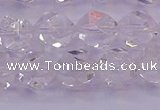 CNG5472 15.5 inches 8mm faceted nuggets white crystal beads