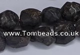 CNG5535 15.5 inches 10*14mm - 12*16mm nuggets garnet beads