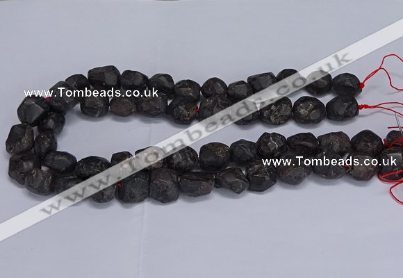 CNG5535 15.5 inches 10*14mm - 12*16mm nuggets garnet beads