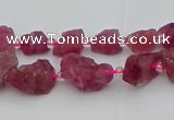 CNG5550 15.5 inches 4*6mm - 8*12mm nuggets pink tourmaline beads