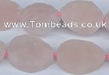 CNG5560 15.5 inches 12*16mm - 18*22mm freeform rose quartz beads