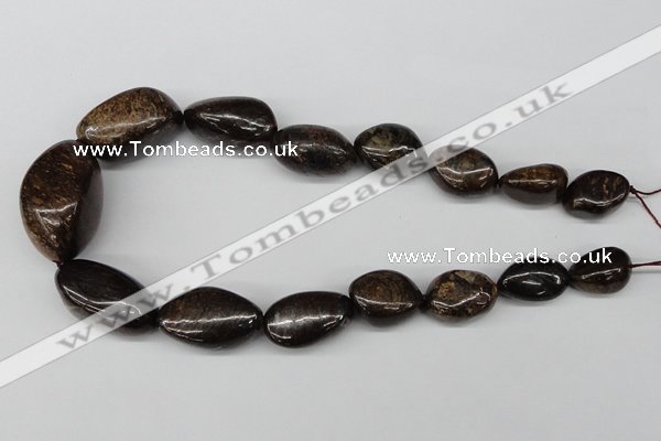 CNG56 15.5 inches 14*20mm - 25*35mm nuggets bronzite gemstone beads