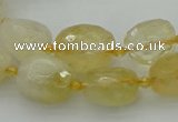 CNG5605 15.5 inches 10*14mm - 13*18mm faceted nuggets citrine beads