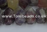 CNG5627 15.5 inches 10*14mm - 13*18mm faceted nuggets tourmaline beads