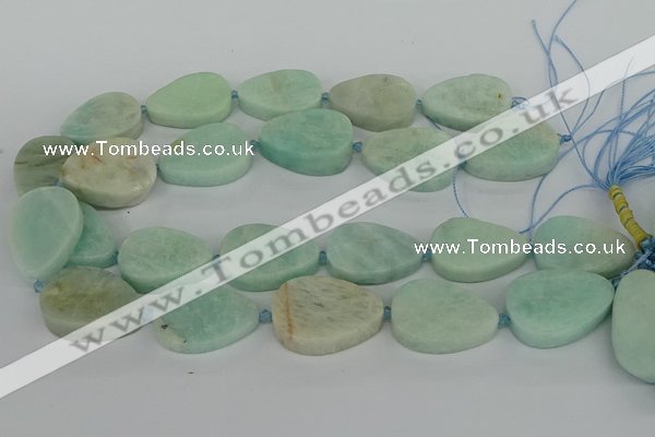 CNG5702 15.5 inches 22*30mm - 28*35mm freeform amazonite beads