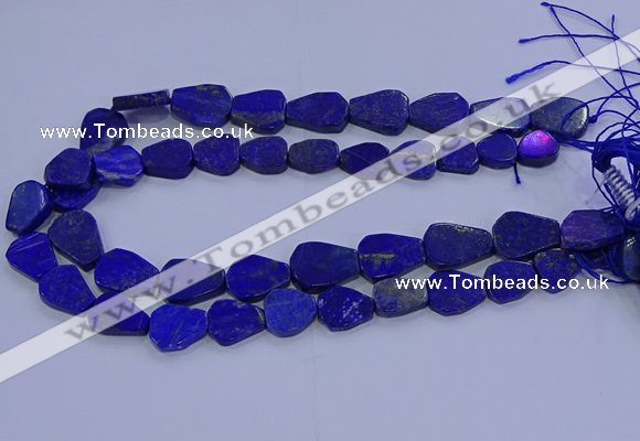 CNG5716 15.5 inches 12*16mm - 15*20mm freeform lapis lazuli beads