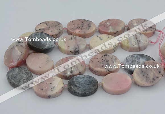 CNG5747 15.5 inches 25*35mm - 30*40mm freeform pink opal beads