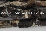 CNG576 5*6mm – 7*12mm nuggets black tourmaline gemstone beads