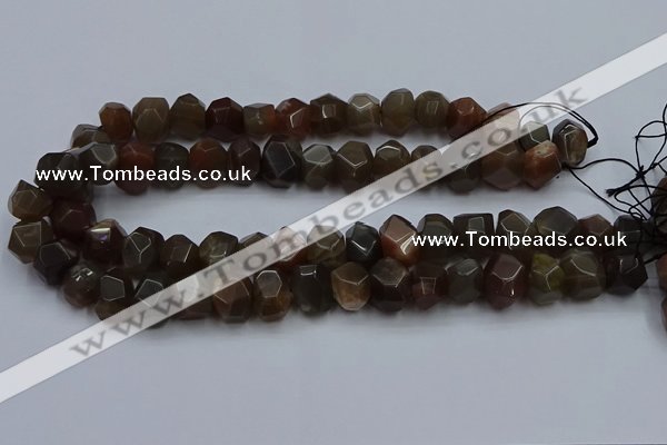 CNG5770 15.5 inches 12*16mm - 13*18mm faceted nuggets moonstone beads