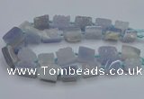 CNG5774 15.5 inches 15*20mm - 20*25mm freeform blue lace agate beads