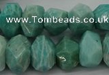 CNG5840 15.5 inches 12*16mm - 13*18mm faceted nuggets amazonite beads