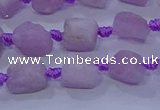 CNG5911 15.5 inches 4*6mm - 6*10mm nuggets rough kunzite beads