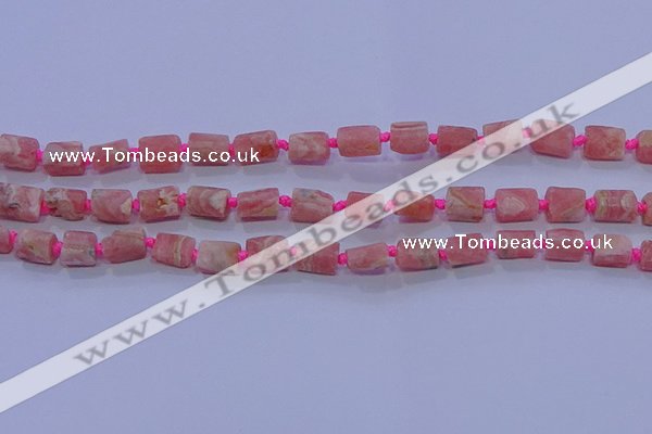 CNG5914 15.5 inches 4*6mm - 6*10mm nuggets rough rhodochrosite beads