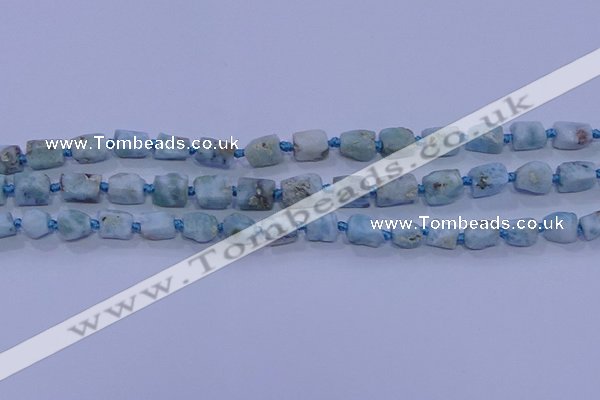 CNG5915 15.5 inches 4*6mm - 6*10mm nuggets rough larimar beads