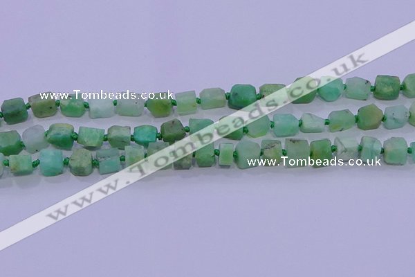 CNG5916 4*6mm - 6*10mm nuggets rough Australia chrysoprase beads