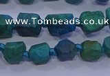 CNG5917 15.5 inches 4*6mm - 6*10mm nuggets rough chrysocolla beads