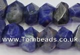 CNG5928 15.5 inches 10*14mm - 13*18mm faceted nuggets sodalite beads