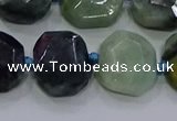 CNG5937 10*14mm - 12*16mm faceted freeform jade beads