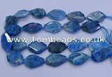 CNG5960 15.5 inches 18*25mm - 25*35mm faceted freeform apatite beads