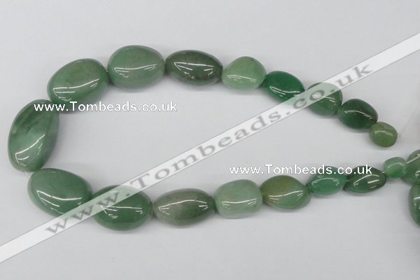 CNG60 15.5 inches 10*14mm - 20*35mm nuggets green aventurine beads