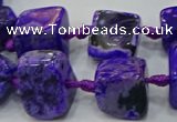 CNG6002 15.5 inches 12*16mm - 15*18mm nuggets agate beads