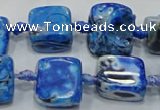 CNG6005 15.5 inches 12*16mm - 15*18mm nuggets agate beads