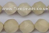 CNG6049 15.5 inches 12mm faceted nuggets jasper beads