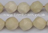 CNG6122 15.5 inches 8mm faceted nuggets jasper beads