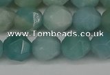 CNG6175 15.5 inches 10mm faceted nuggets amazonite gemstone beads