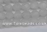 CNG6235 15.5 inches 6mm faceted nuggets white jade beads